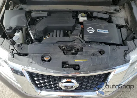 2014 Nissan Pathfinder Sv Hybrid from USA, damaged, VIN 5N1CR2MN6EC657648